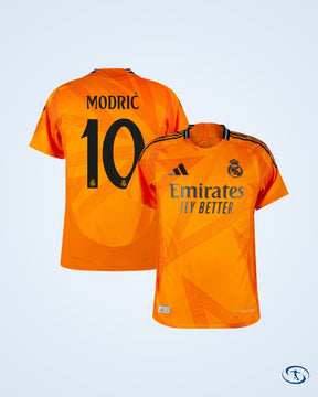 Real Madrid Authentic Player Number Away Shirt 2024-2025 (Official Printing) - Men's