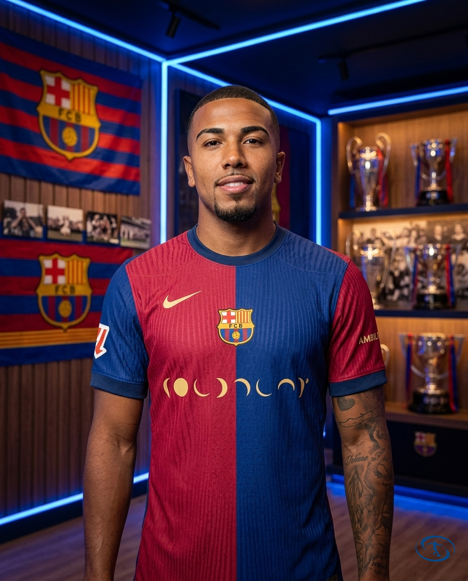 Camisa Barcelona X Coldplay Edição Especial 24/25 - Torcedor Nike Masculino - Front View | Sant Sport