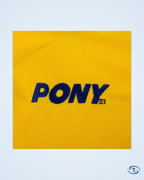 Pony Norwich City FC Home No.9 Retro Shirt 1997-1999 (Retro Flex Printing) - Men's