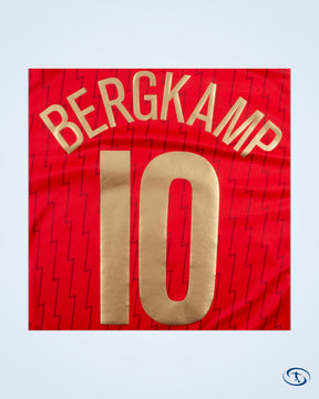 Arsenal Home Bergkamp 10 Shirt 2023-2024 (Legend Printing) - Men's