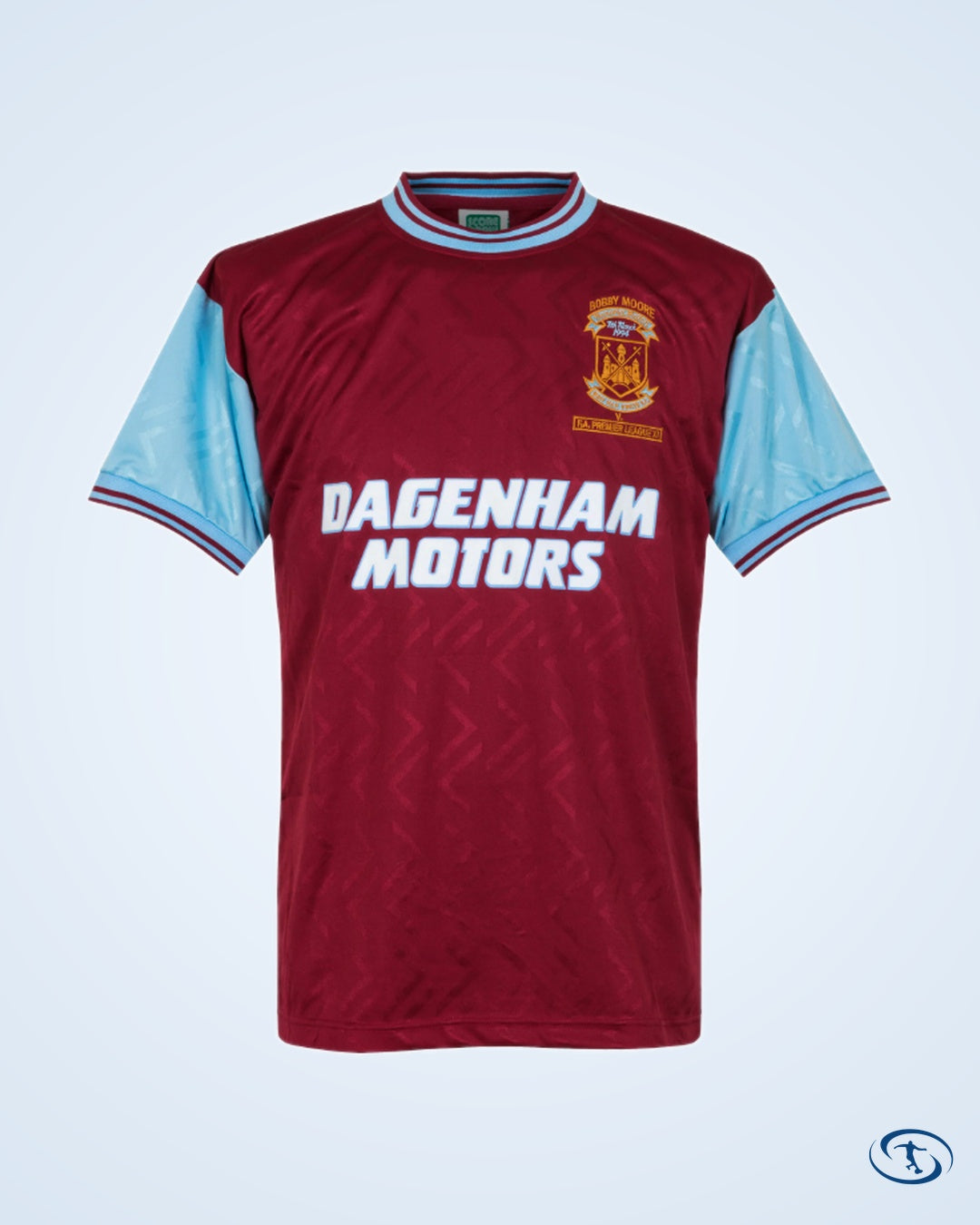 Score Draw West Ham Home No.6 Retro Shirt 1994 - Men's | Sant Sport