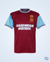 Score Draw West Ham Home No.6 Retro Shirt 1994 - Men's | Sant Sport