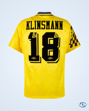Tottenham Hotspur 1991-1994 Away Klinsmann 18 Shirt - Size M - Men's
