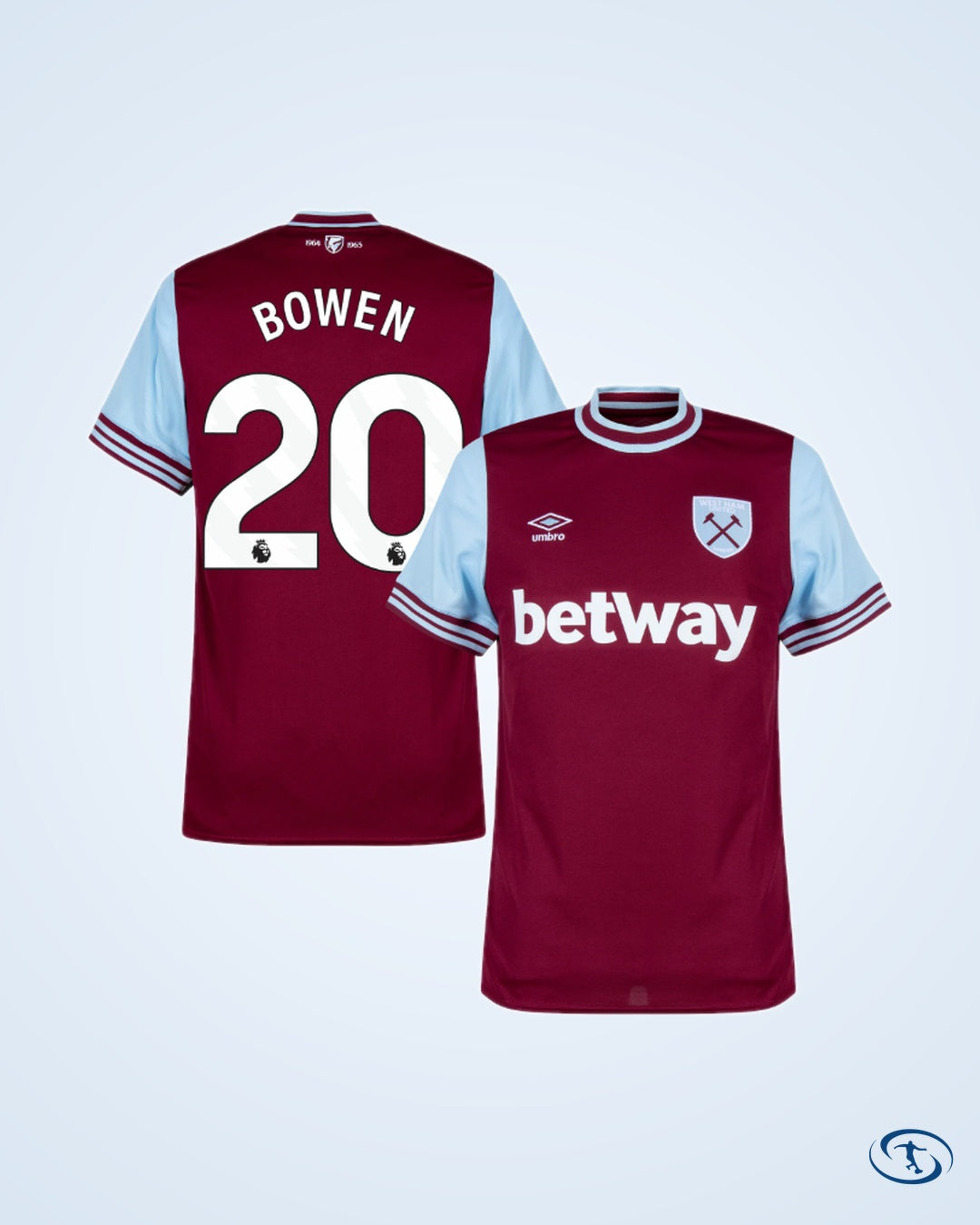 West Ham Home Players Shirts 2024-2025 (Premier League) - Men's