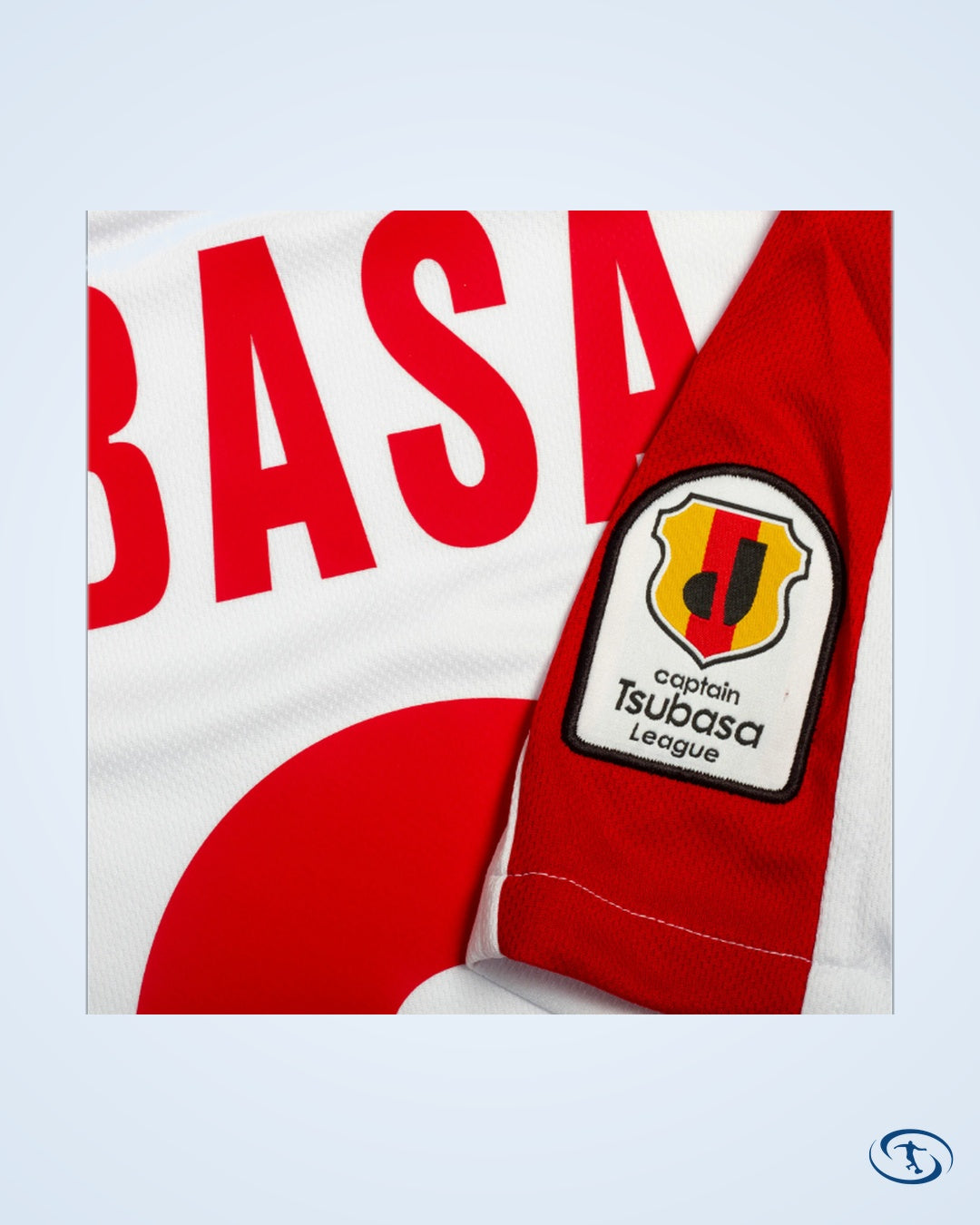 Captain Tsubasa No.10 Nankatsu Shogaku Official Home Shirt 2 - White/Red - Men's