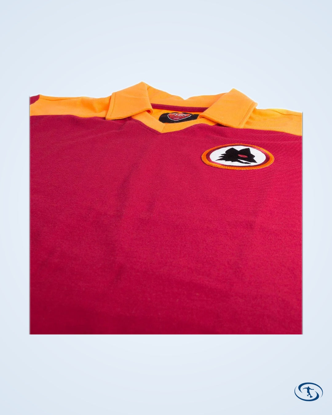 AS Roma No.9 (Pruzzo) Home North American Tour Retro Shirt 1980 - Men's