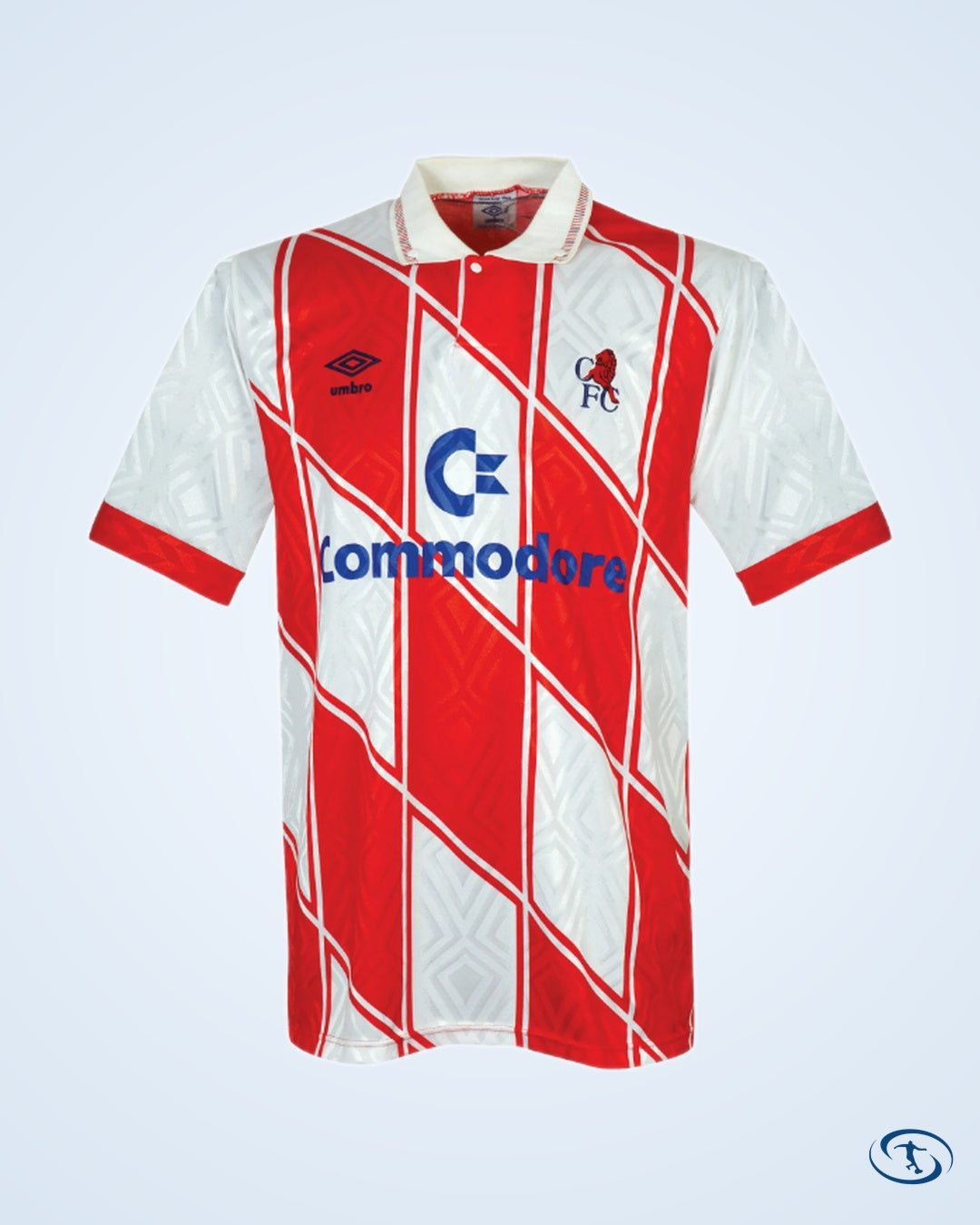 Chelsea FC 1990-1992 Away Shirt - Player Issue - Extremely Rare - Size L - Men's | Sant Sport