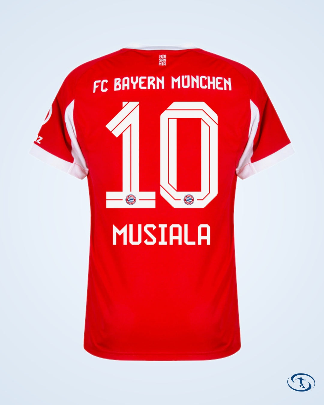 Bayern Munich Home Musiala 10 KIDS Shirt 2025-2026 (Official Printing) - Kids