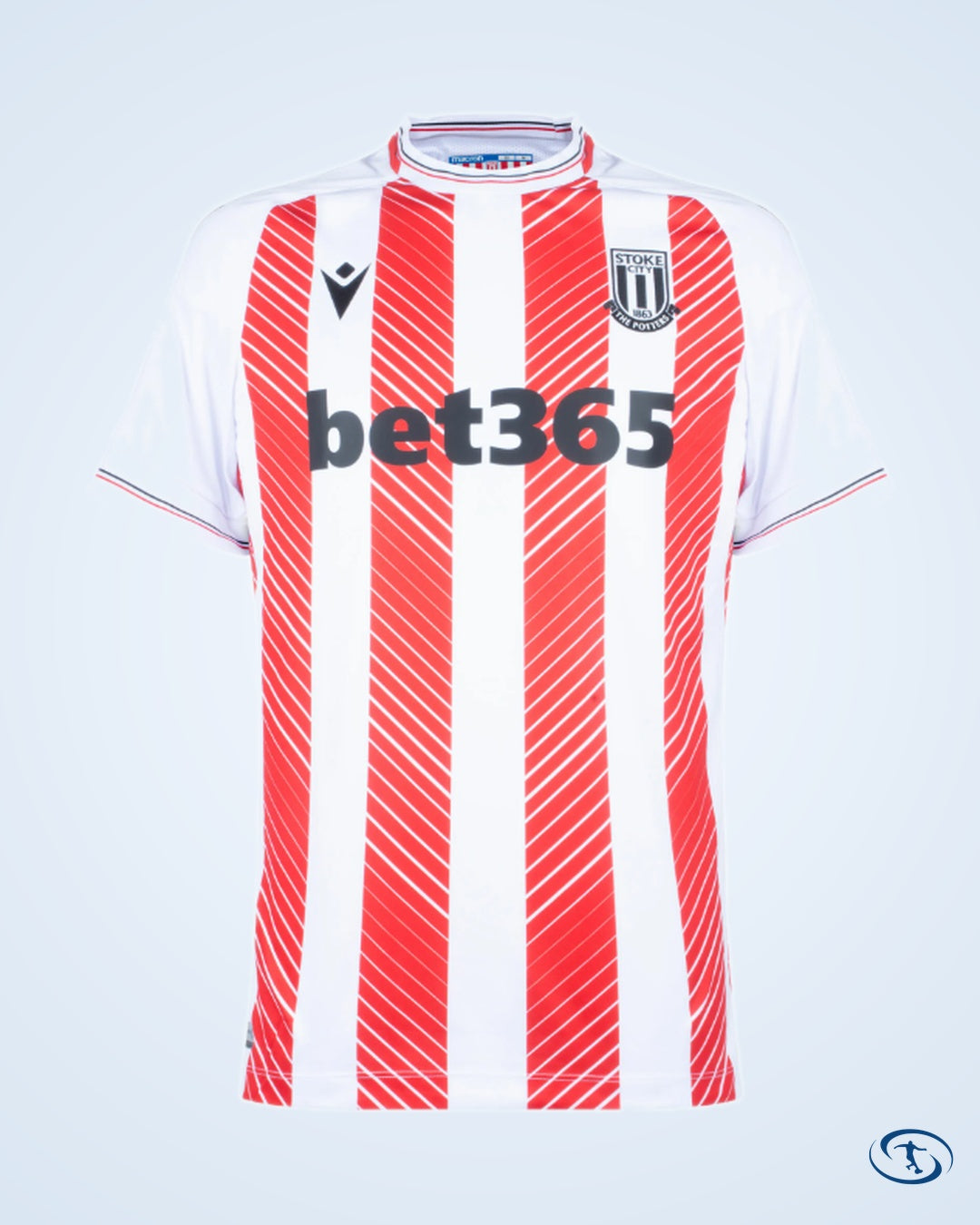 Stoke City Home Authentic Matchday Shirt 2022-2023 - Men's