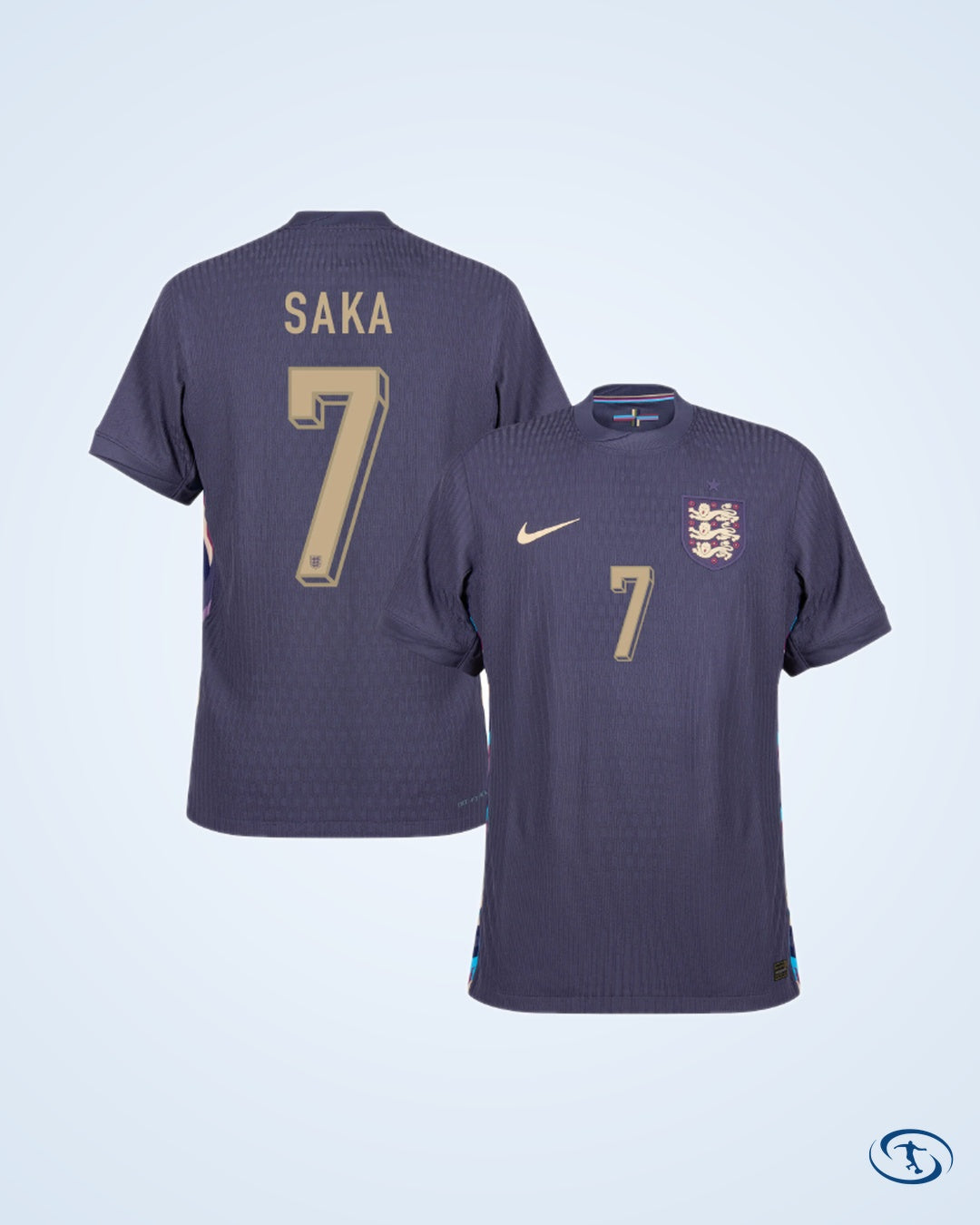England Away Shirt 2024-2025 Player Version (Official Printing)