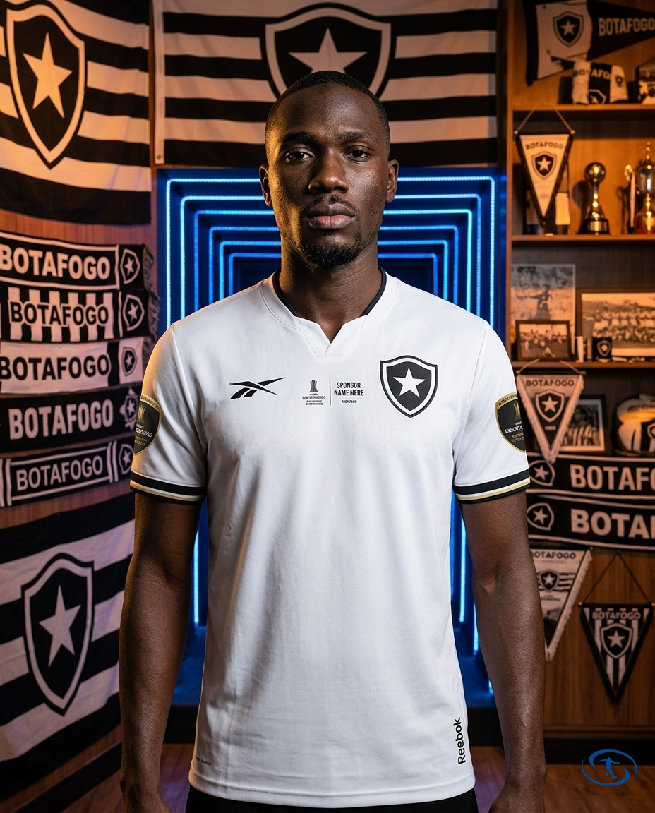 Camisa Botafogo Third 2024/25 - Torcedor Reebok Masculino - Final Libertadores 2024 - Front View | Sant Sport