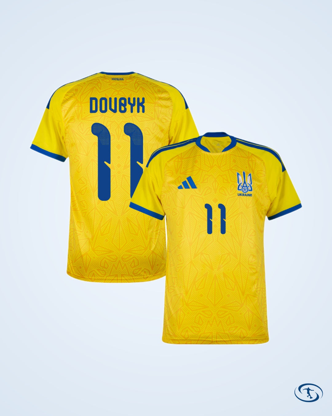 Ukraine Home Dovbyk 11 Shirt 2026-2027 (Official Printing) - Men's | Sant Sport