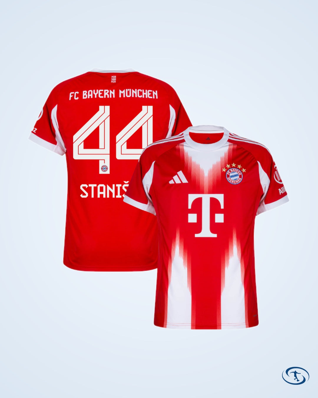 Bayern Munich Home Player Number Shirt 2025-2026 (Official Printing) - Men's