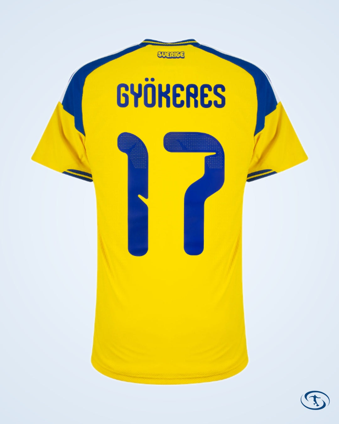 Sweden Authentic Home Shirt 2026-2027 Player Version (Official Printing)