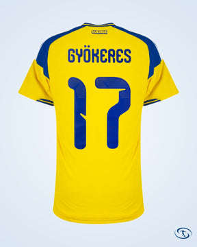 Sweden Authentic Home Shirt 2026-2027 Player Version (Official Printing)