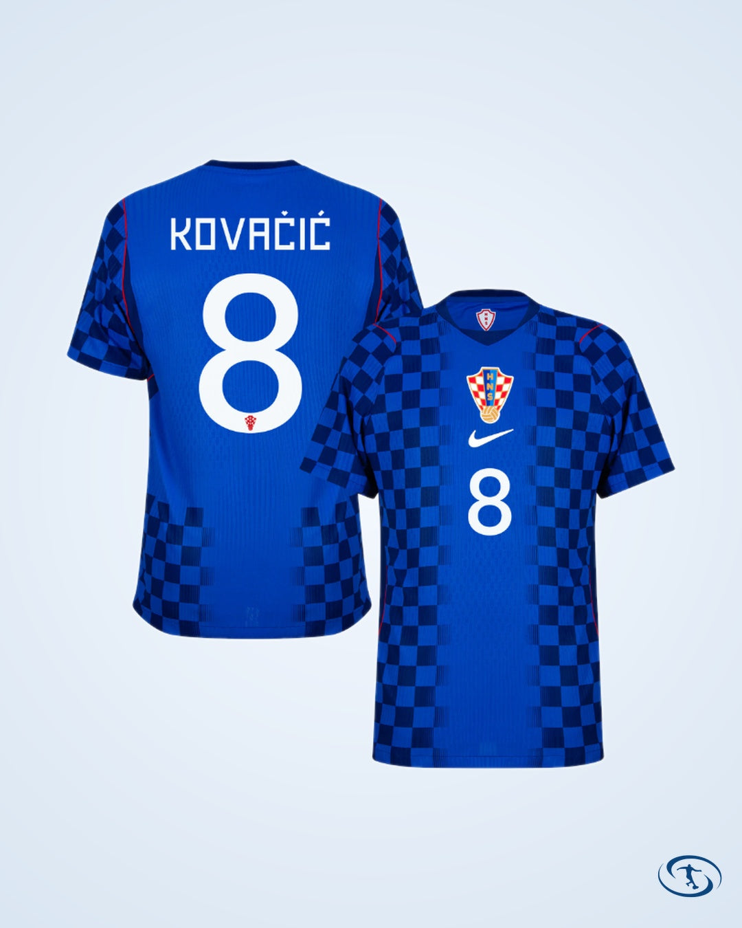 Croatia Away Player Number Shirt 2026 (Player Version) - Men's