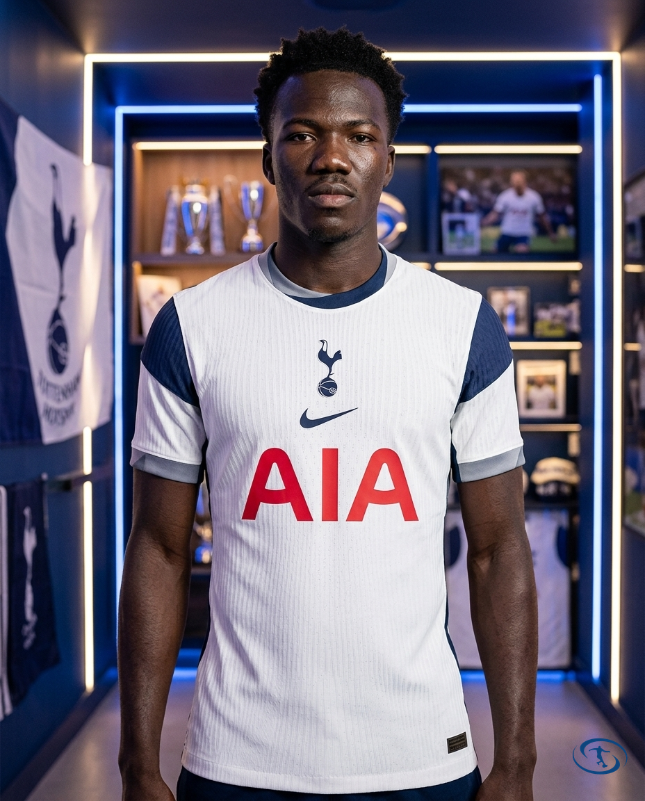Camisa Tottenham Hotspur Home 25/26 - Torcedor Nike Masculino - Branco - Front View | Sant Sport