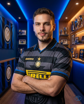 Camisa Inter de Milão Away Retrô 97/98 Torcedor Nike Masculina - Side View | Sant Sport