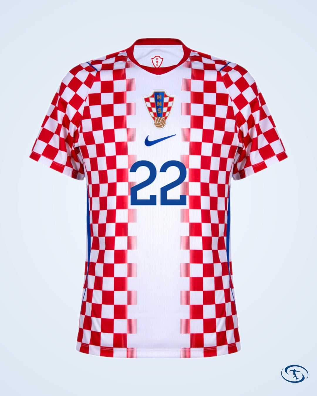 Croatia Home Vušković 22 Shirt 2026 (Official Printing) - Men's | Sant Sport