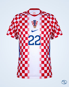 Croatia Home Vušković 22 Shirt 2026 (Official Printing) - Men's | Sant Sport