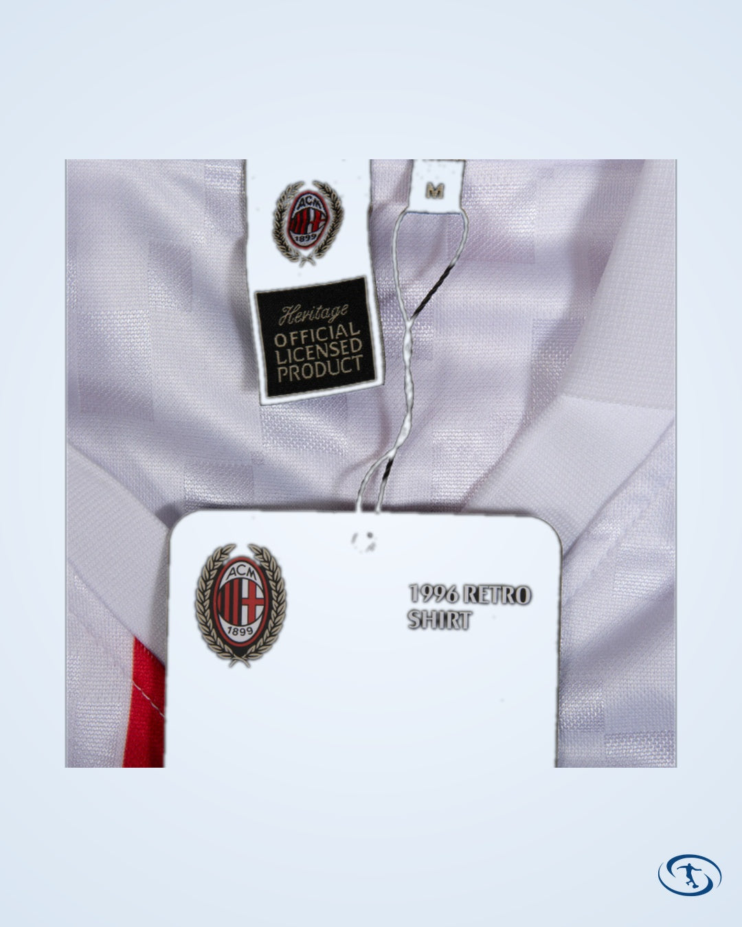AC Milan Retro Away Shirt 1995-1996 (Retro Flex Printing)