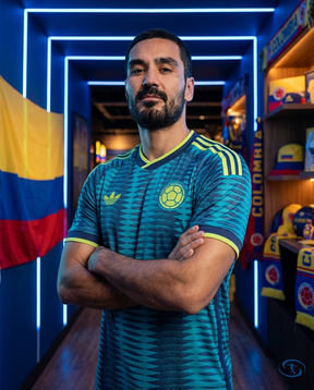 Camisa Colômbia Away 2026/27 Torcedor Adidas Masculino - Side View | Sant Sport
