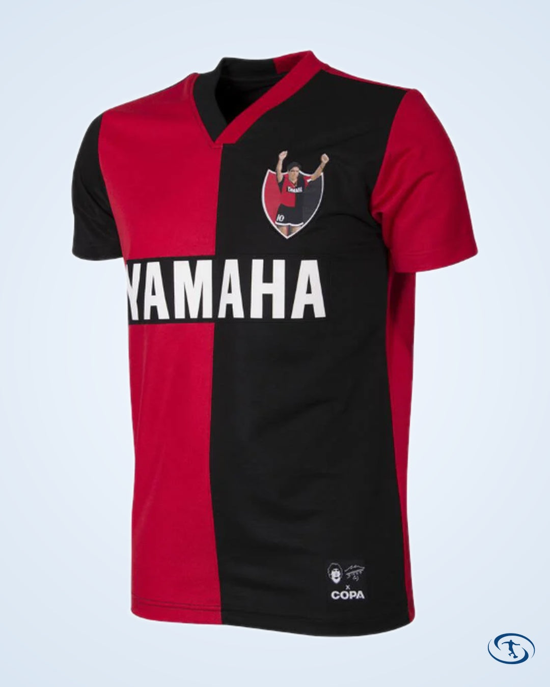 Maradona X Copa 1993 Newells Old Boys Retro Football Shirt - Men's