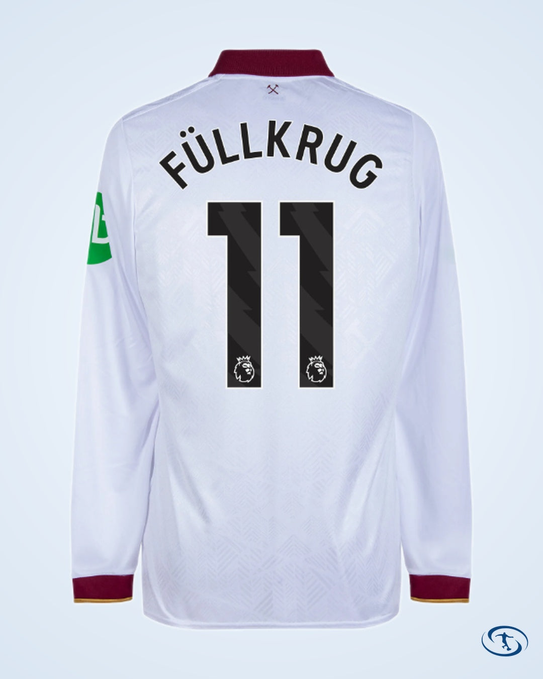 West Ham 3rd L/S Füllkrug 11 Shirt 2024-2025 (Premier League) - Men's