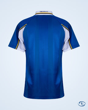 Score Draw Chelsea Home ECWC Final Retro Shirt (Customization) 1998-1999 - Men's