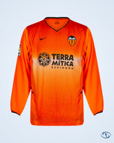 Valencia CF 2002-2003 Away Shirt L/S - NEW Condition (w/tags) - Player Issue - GARRIDO #26 - Men's | Sant Sport