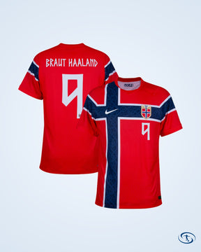 Norway Home Player Shirt 2026-2027 (Official Printing) - Men's