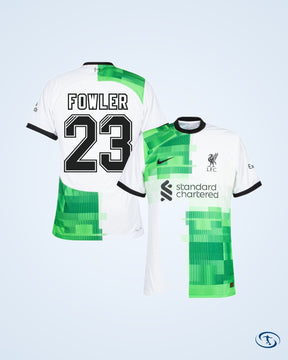 Liverpool Away Fowler 23 Shirt 2023-2024 (Legend Printing) - Size M - Men's