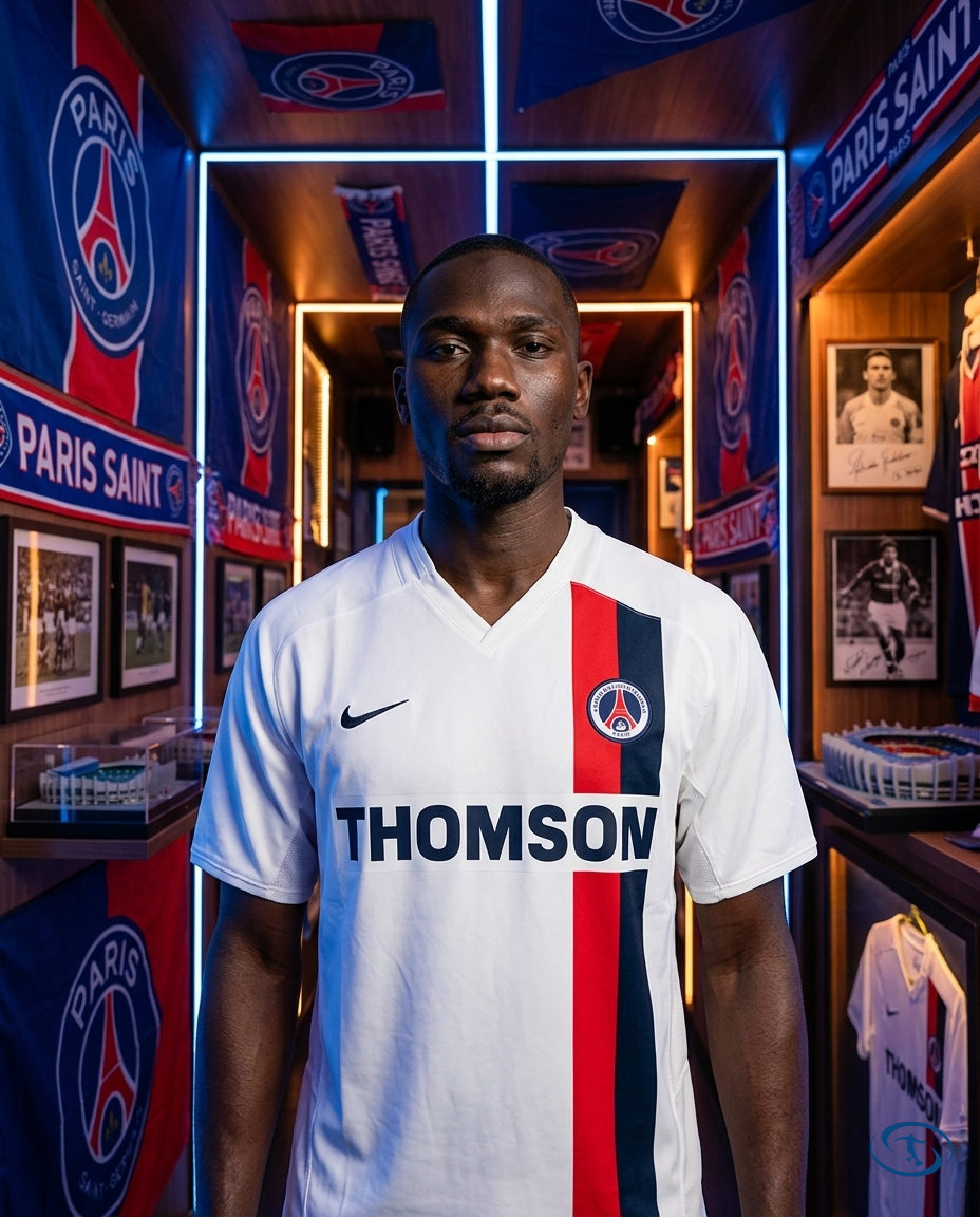 Camisa PSG Retrô Away 2002/03 Torcedor Nike Masculina - Branco - Front View | Sant Sport