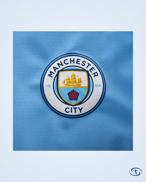 Man City Home Authentic Shirt 2024-2025 (Boxed) - Men's