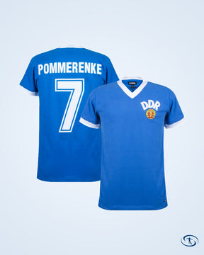 DDR Home Retro Shirt World Cup 1974 (Retro Flock Printing)