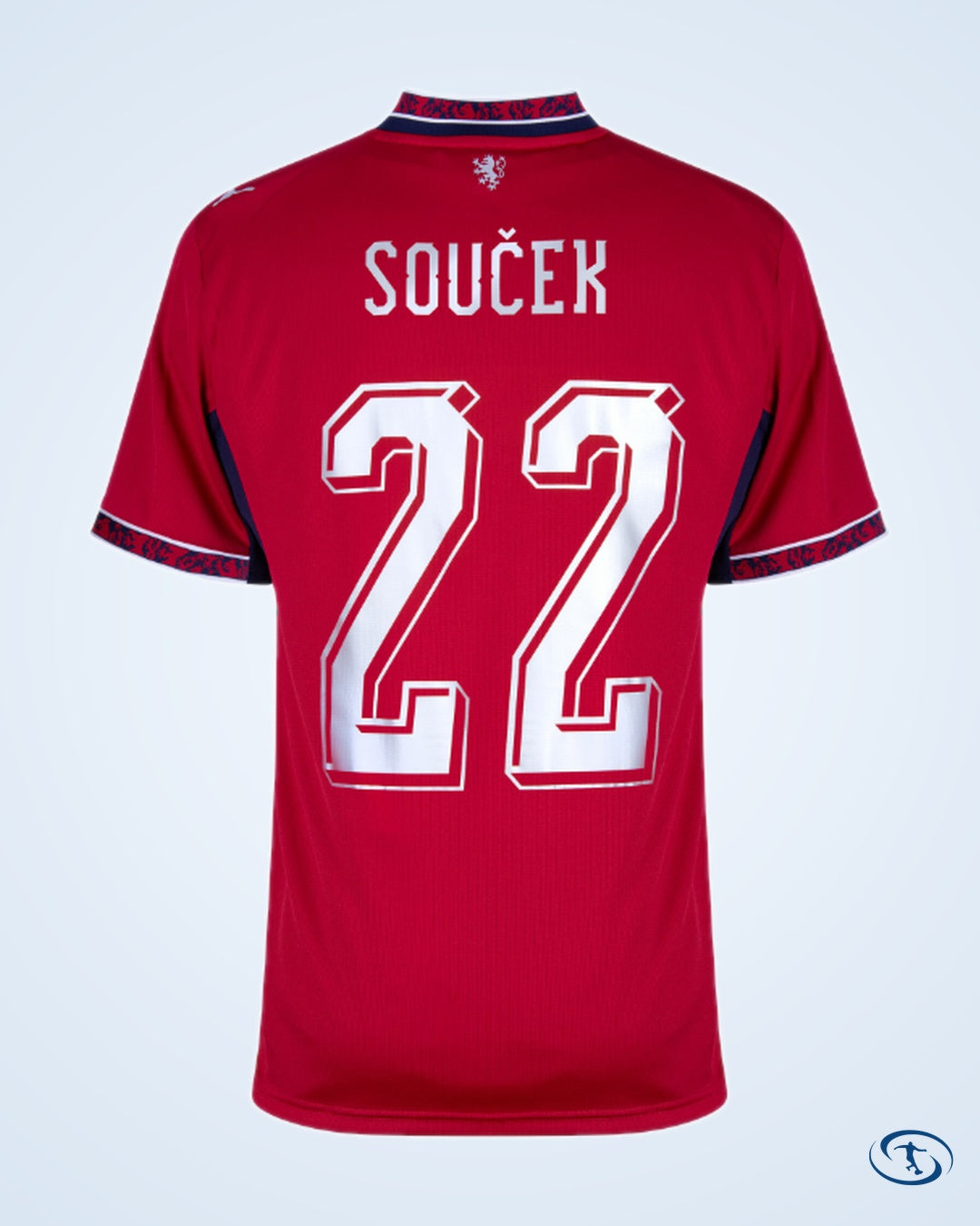 Czech Republic Home Soucek 22 Shirt 2026-2027 (Official Printing) - Men's