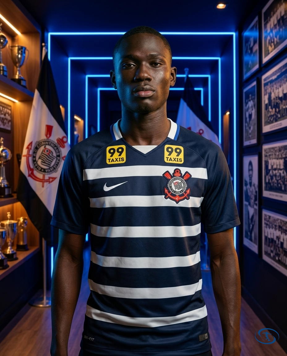 Corinthians Jersey Away 2014/15 Retro Nike Men's - Blue & White - Front View | Sant Sport