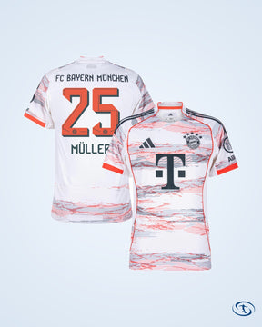 Bayern Munich Away Shirt 2025-2026 Fan Version (Official Printing)