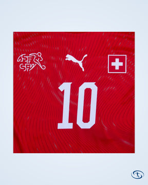 Switzerland Home Xhaka 10 Shirt 2026-2027 (Official Printing) - Men's