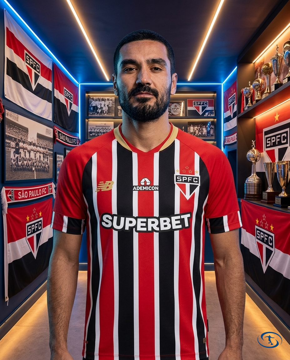 Camisa São Paulo Away 2025/26 - Torcedor New Balance Masculina - Front View | Sant Sport