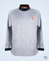 Chelsea 90's Goalkeeper Shirt - Grey/Orange - Men's
