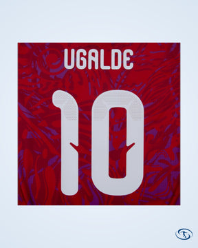 Costa Rica Authentic Home Ugalde 10 Shirt (Incorrect Number) - Size M - Men's