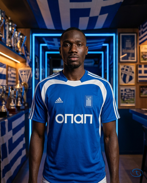 Camisa Seleção Grécia Retrô 2004 Torcedor Adidas Masculina - Eurocopa - Front View | Sant Sport