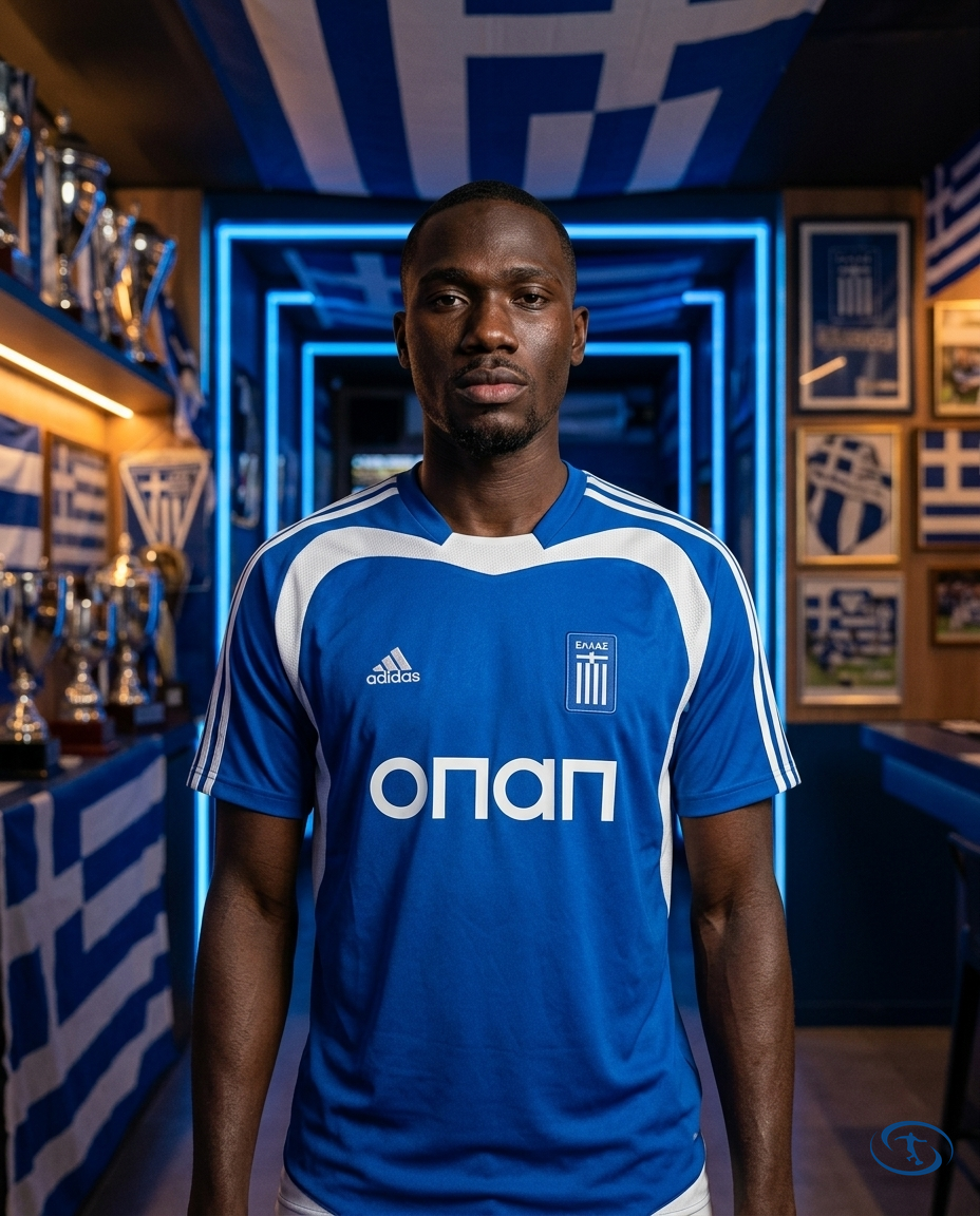 Camisa Seleção Grécia Retrô 2004 Torcedor Adidas Masculina - Eurocopa - Front View | Sant Sport