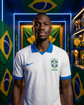 Camisa Seleção Brasileira Copa América 19/20 Torcedor Nike Masculina - Branco - Front View | Sant Sport