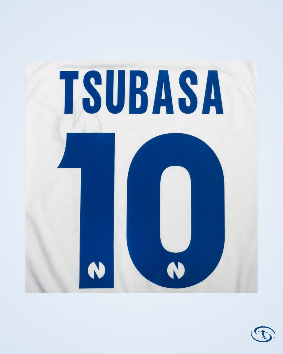 Captain Tsubasa No.10 Nankatsu Shogaku Official Home Shirt 1 (white/blue) - Men's