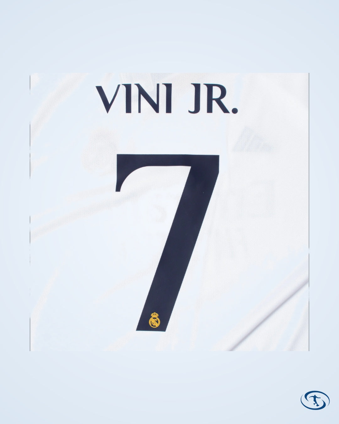 Real Madrid Home Vini Jr. 7 KIDS Shirt 2023-2024 (Official Cup Printing) - Kids