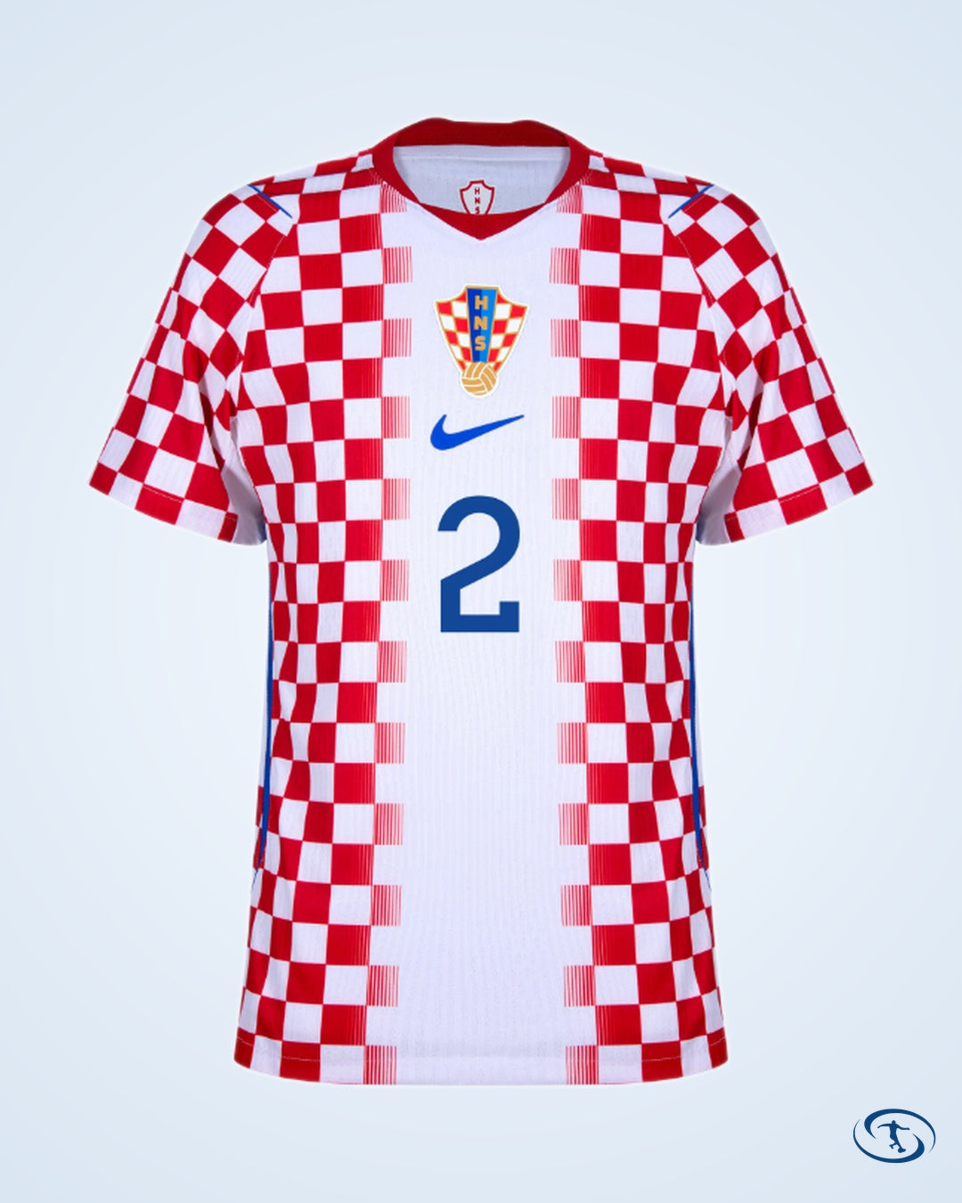 Croatia Home Stanišić 2 Shirt 2026 (Official Printing) - Men's | Sant Sport