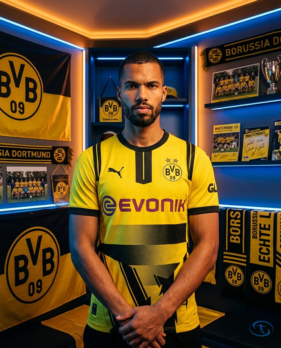 Camisa Borussia Dortmund Edição Especial 2024/25 Jogador Puma Masculino - Amarela e Preta - Front View | Sant Sport