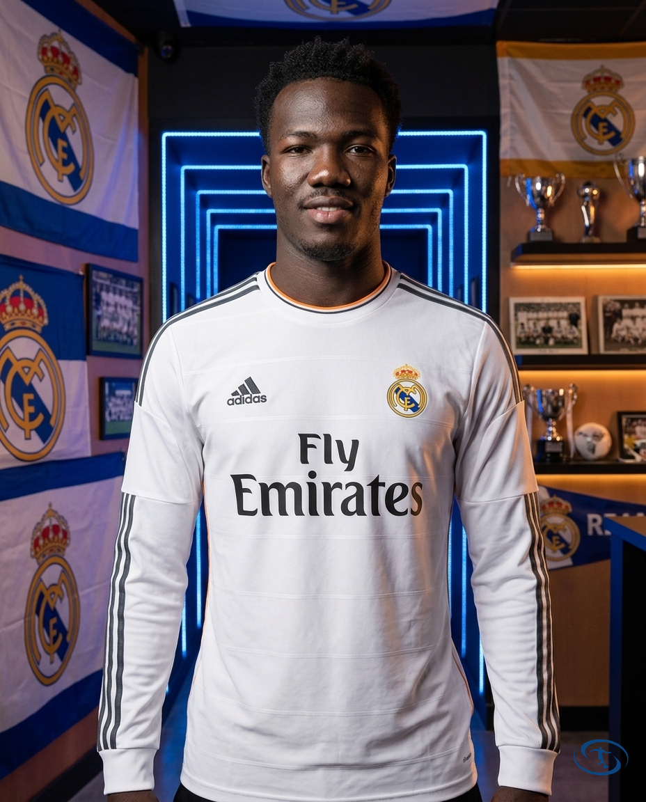 Camisa Real Madrid Retrô Manga Longa 2013/14 Torcedor Adidas Masculina - Branco - Front View | Sant Sport